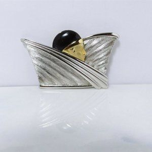 Outstanding Design "J.J. Jonette" RARE Artifacts Collection Fashion Brooch / Pin